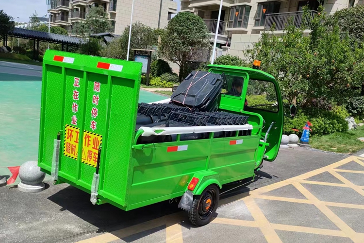 電動尾板垃圾車物業(yè)街道垃圾清運車 垃圾桶運輸車 環(huán)衛(wèi)垃圾車